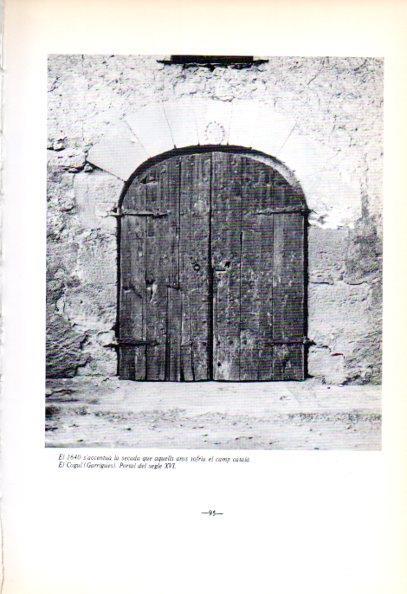 LAMINA V45162: Portal segle XVI, El Cogul Lleida
