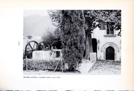 LAMINA V45184: Moli Museu del Paper a Capellades