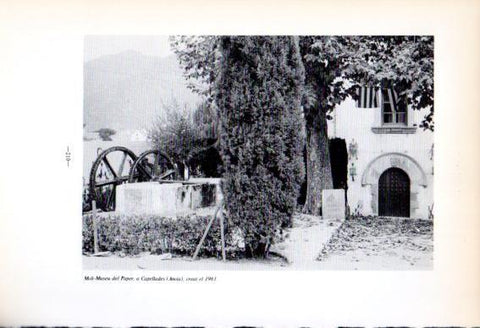 LAMINA V45184: Moli Museu del Paper a Capellades