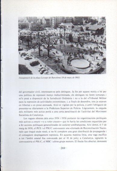 LAMINA V45123: Inaguracio plaça Lesseps de Barcelona 1963