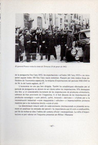 LAMINA V45083: Franco a Terrassa gener 1942