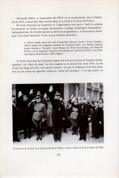 LAMINA V45077: Ministre J. A. Giron Velasco a Barcelona octubre 1941