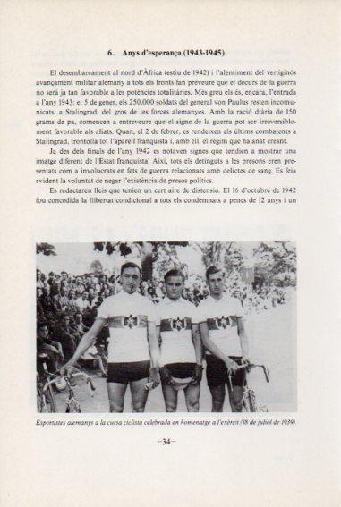 LAMINA V45070: Cursa ciclista amb esportistes alemanys julio 1939