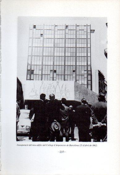 LAMINA V45119: Col.legi d'Arquitectes de Barcelona inaguracio 1962