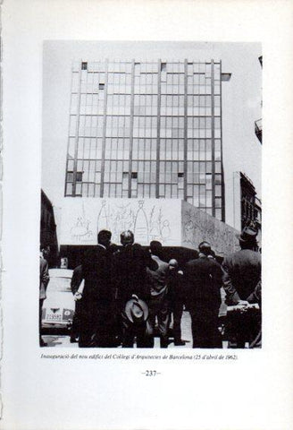 LAMINA V45119: Col.legi d'Arquitectes de Barcelona inaguracio 1962