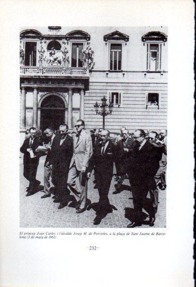 LAMINA V45115: Joan Carles i Jose M. Porcioles a Barcelona 1961