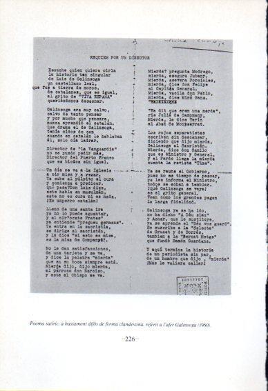 LAMINA V45113: Poema satiric afer Galisonga 1960