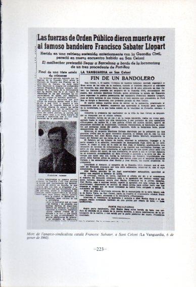 LAMINA V45112: Anunci mort de Francesc Sabater a La Vanguardia 