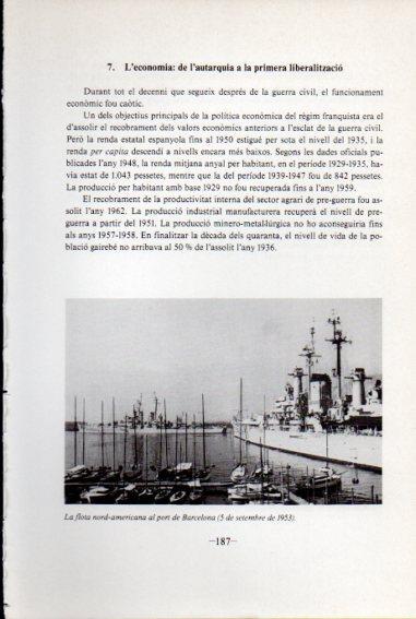 LAMINA V45106: Flota nord-americana a Barcelona setembre 1953