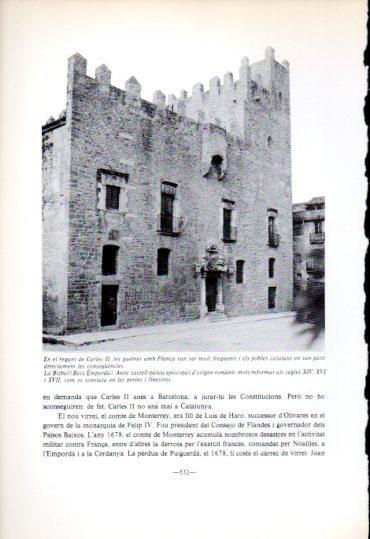 LAMINA V45273: Castell palau episcopal a La Bisbal