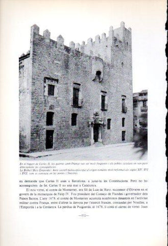 LAMINA V45273: Castell palau episcopal a La Bisbal