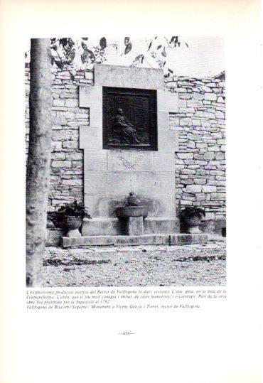 LAMINA V45254: Monument a V. Garcia i Torres, Vallfogona de Riucorb