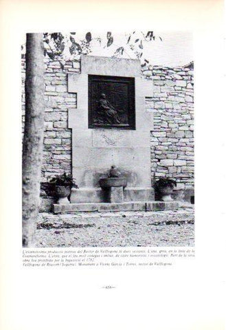 LAMINA V45254: Monument a V. Garcia i Torres, Vallfogona de Riucorb
