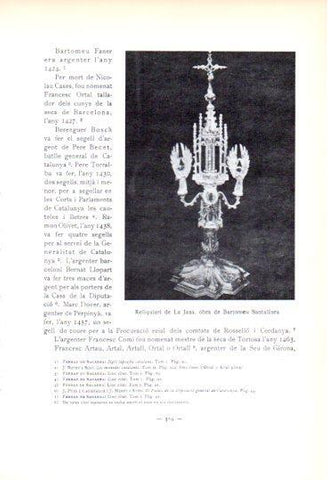 LAMINA V45307: Reliquiari de La Jana