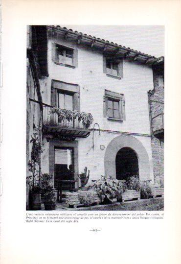 LAMINA V45250: Casa rural del segle XVI a Rupit