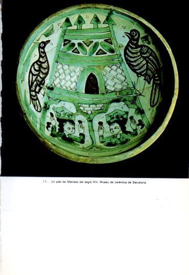 LAMINA V45290: Plat de Manises segle XIV