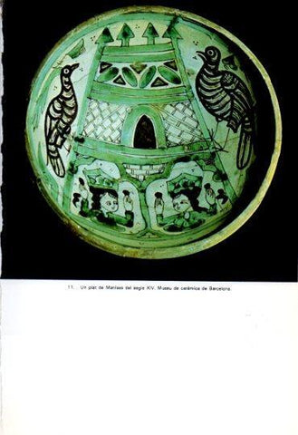 LAMINA V45290: Plat de Manises segle XIV