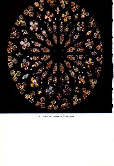 LAMINA V45288: Roseto esglesia del PI, Barcelona