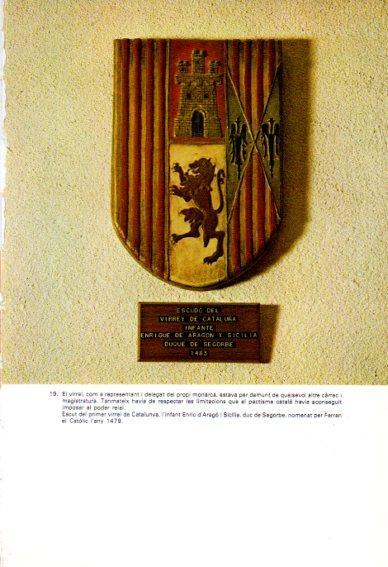 LAMINA V45217: Escut del'infant Enric d'Arago i Sicilia