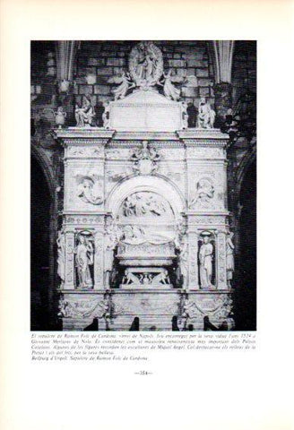 LAMINA V45218: Sepulcre de Ramon Folc de Cardona, Bellpuig d'Urgell