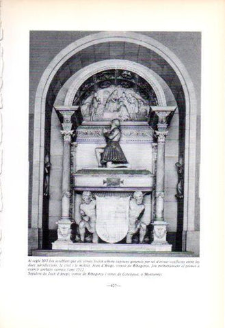LAMINA V45244: Sepulcre de Joan d'Arago a Montserrat