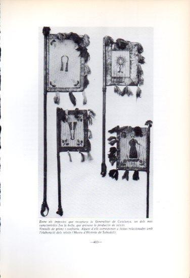 LAMINA V45237: Ventalls de gremi i confraria, Museu d'Historia Sabadell