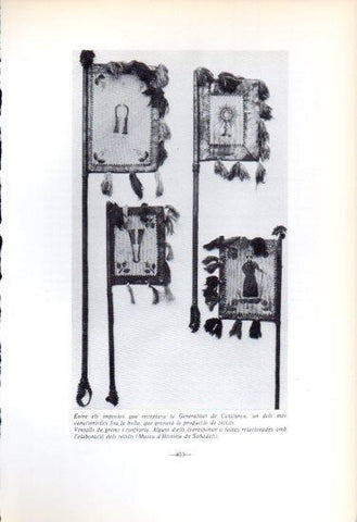LAMINA V45237: Ventalls de gremi i confraria, Museu d'Historia Sabadell