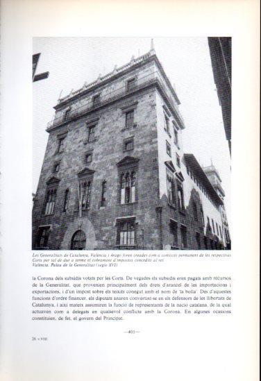LAMINA V45236: Palau de la Generalitat, Valencia