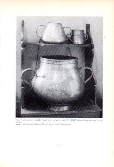 LAMINA V45228: Mesures per liquids barcelonines segles XVII i XVIII