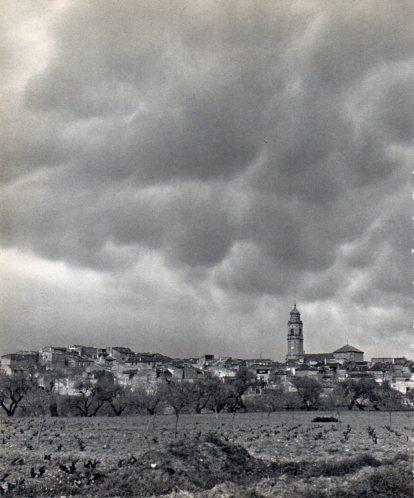 LAMINA V45562: Vista de Gandesa, Tarragona