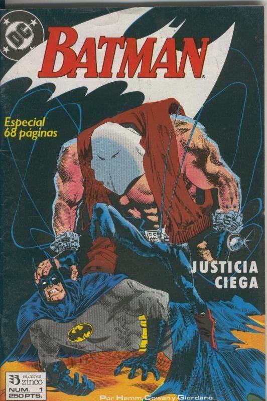 Zinco: Batman: Justicia ciega numero 1