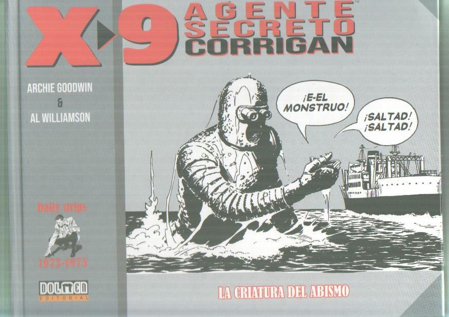 X-9 Agente Secreto Corrigan : Dally Strips 1973-1975: La criatura del abismo