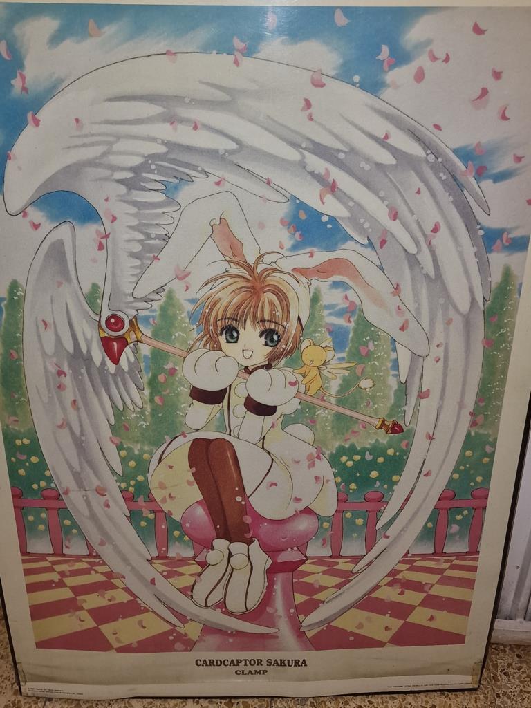 Poster anime, manga: Sakura Kinomoto, Cardcaptor Sakura - Clamp