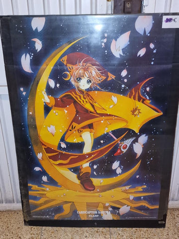 Poster anime, manga: Sakura Kinomoto, Cardcaptor Sakura - Clamp. MEP 744