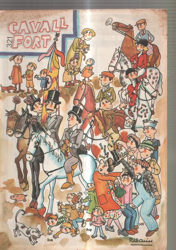 Revista: Cavall Fort num.321, 1977: En Camus- Els tres rombs- Histories de barru-