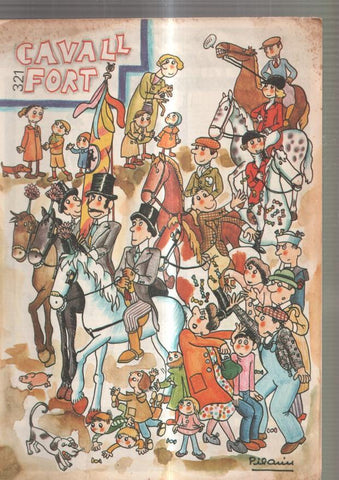 Revista: Cavall Fort num.321, 1977: En Camus- Els tres rombs- Histories de barru-