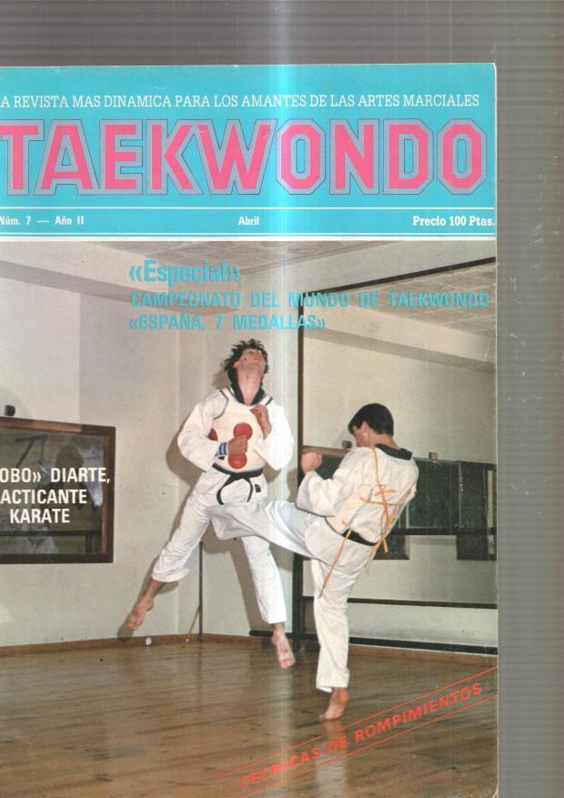 Taekwondo numero 07: Especial Campeonato del mundo de Taekwondo, España