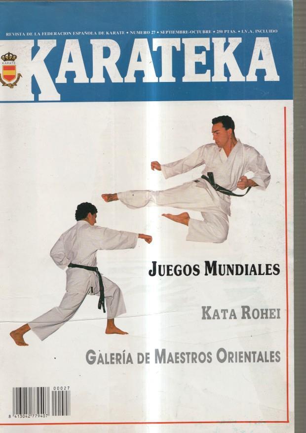 Karateka numero 27, septiembre-octubre 1987: Copa Alberto de Monaco- Del 