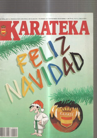 Karateka numero 22, noviembre-diciembre: Feliz Navidad-  Medicina de todos