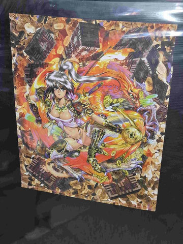 Poster: ilustración de Masamune Shirow. 765/C