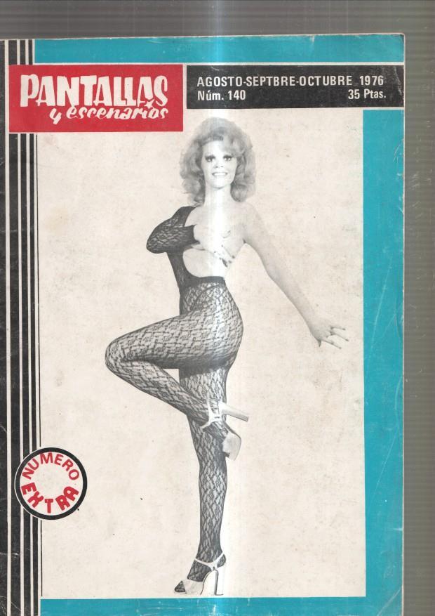 Pantallas y escenarios numero 140.agosto-septiebre- octubre 1976: Nuestro cine-