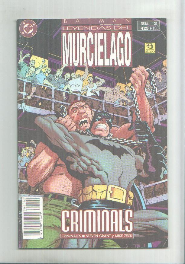 Zinco: Batman especial: Leyendas del Murcielago numero 2: Criminals