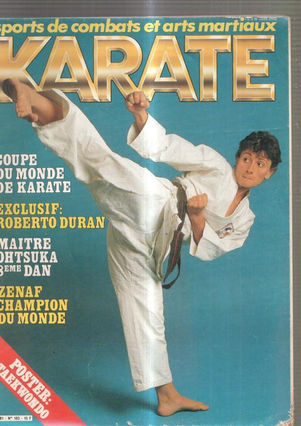 Karate numero 103, sports de combats et arts martiaux, : Con poster deTaekwondo