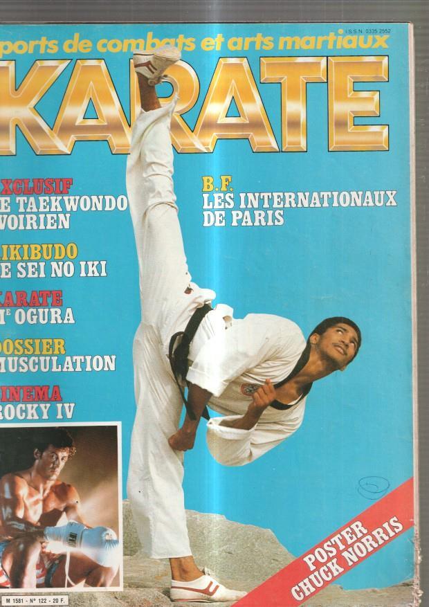 Karate numero 122, 1978. Sports de combats et arts martiaux: Con poster de 