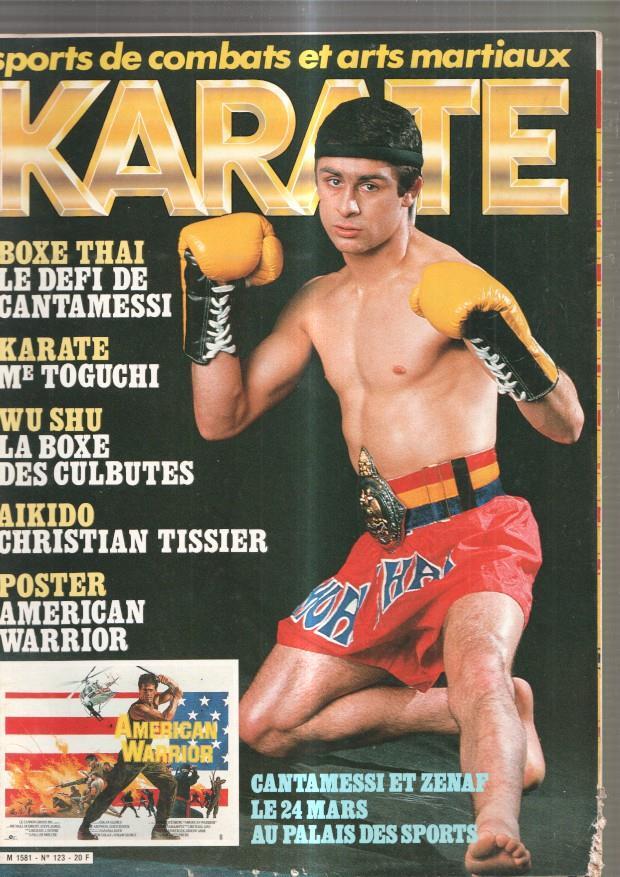 Karate numero 123,  1978. Sports de combats et arts martiaux: Con poster de 