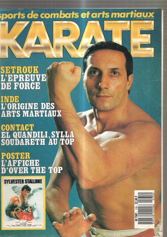 Karate numero 135, 1978: contiene poster de L Affiche d over the top- Setrouk
