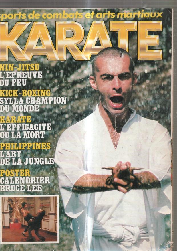 Karate numero 132, edicion 1978: coniene poster de Calendrier Bruce Lee- Nin