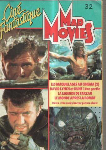 Cine fantastique numero 32: Les maquillages au cinema ( 2 )- David Lynch et Dune