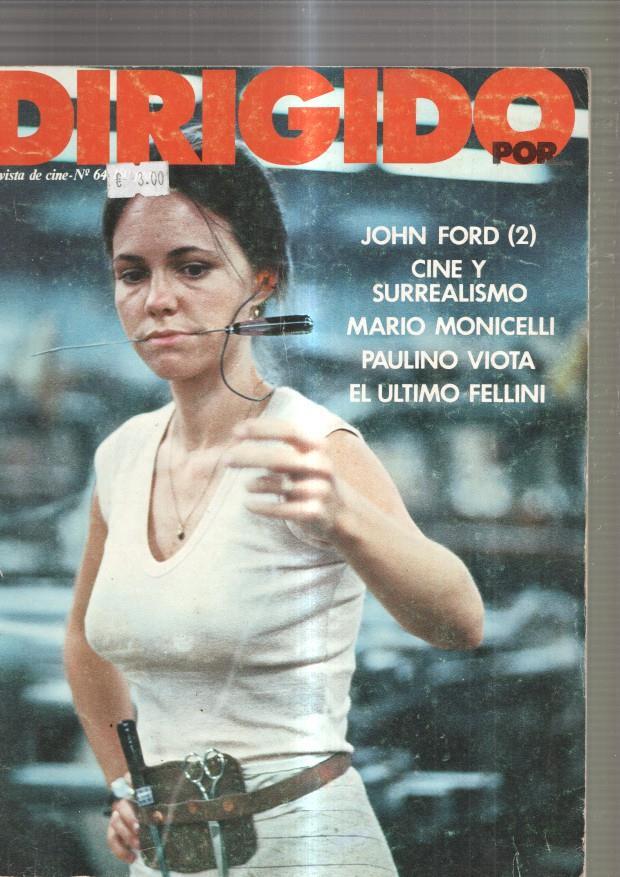 Dirigido numero 64, 1979: Banda Sonora- John Ford ( 2 )- El ultimo Fellini- T.V.-