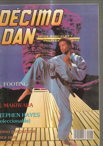 Decimo Dan numero 19, 1986: Preparate para ganar una competicion- Tecnica
